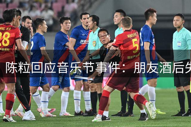 陈粒回应音乐节事件：朋友酒后失态已道歉
